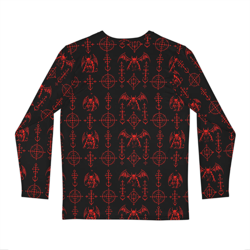 The Sixth Circle Red Long Sleeve Shirt – Hellspawn Guardian Tee
