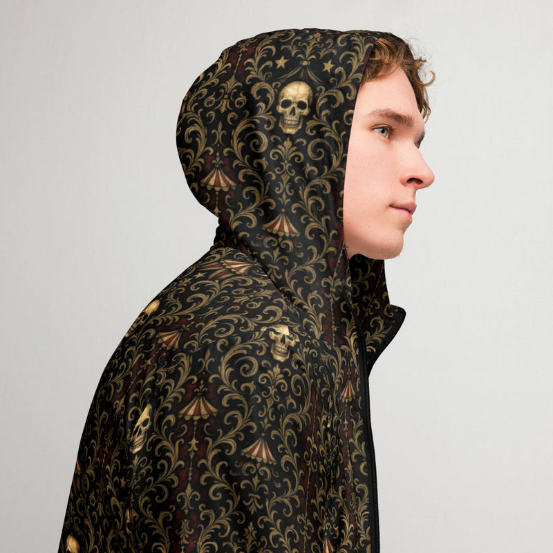 Midway of Death Hooded Windbreaker – Haunted Carnival Jacket