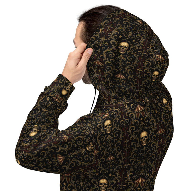 Midway of Death Hoodie – Horror Carnival Pullover Sweatshirt