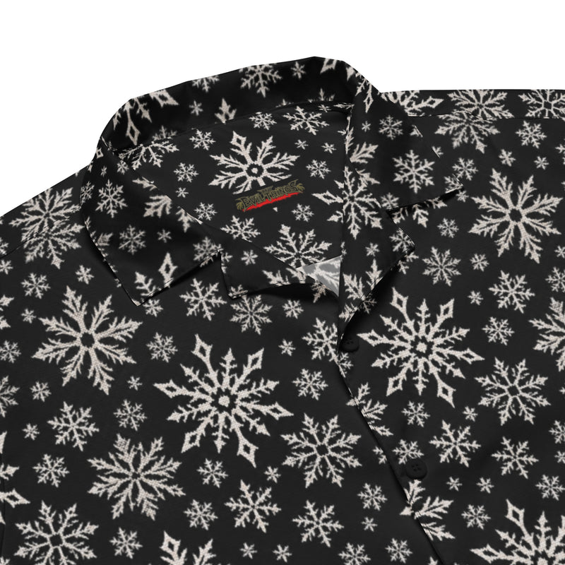 Dead of Winter Button-Up Shirt – Gothic Christmas Clothing