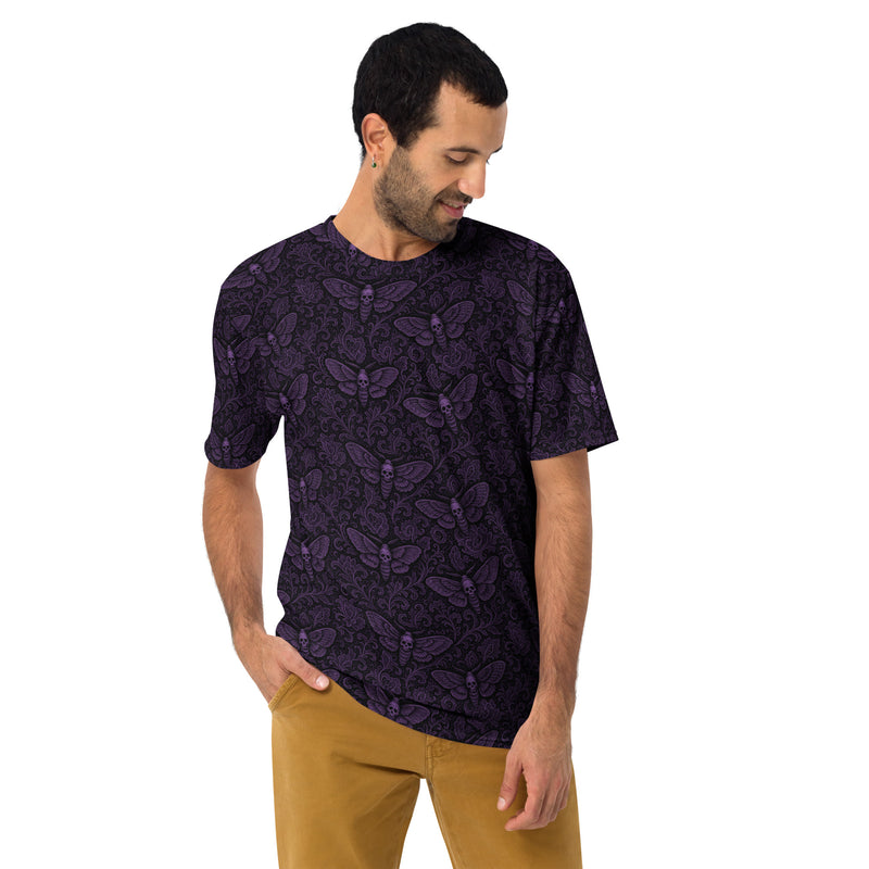 Soul's Messenger Purple T-Shirt – Horror Death's-Head Hawkmoth Shirt