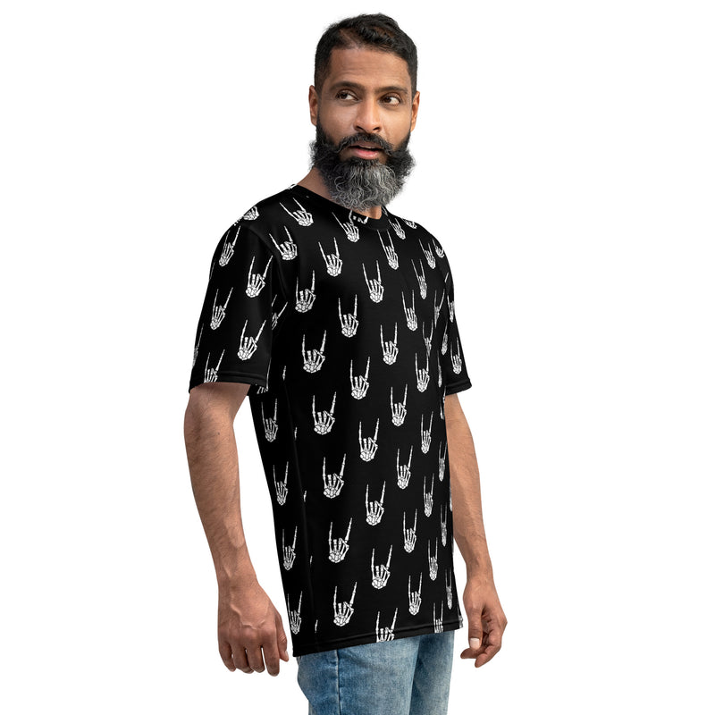 Raise the Devil T-Shirt – Horror Skeleton Hand Metal Shirt