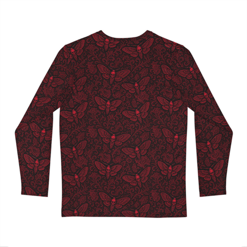 Soul's Messenger Red Long Sleeve Shirt – Death Moth Tee