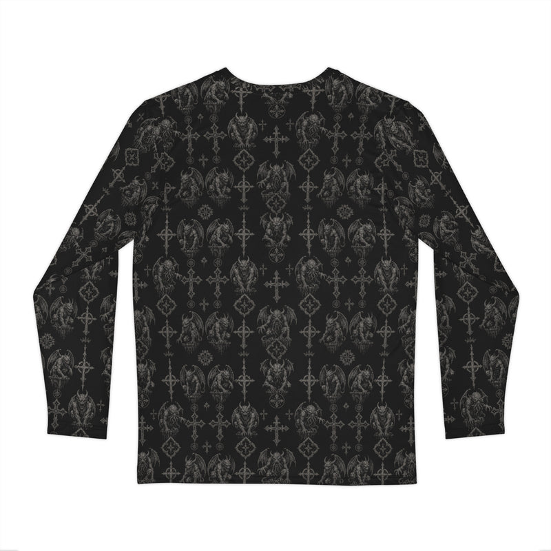 Wardens of Stone Long Sleeve Shirt – Gargoyle Horror Tee