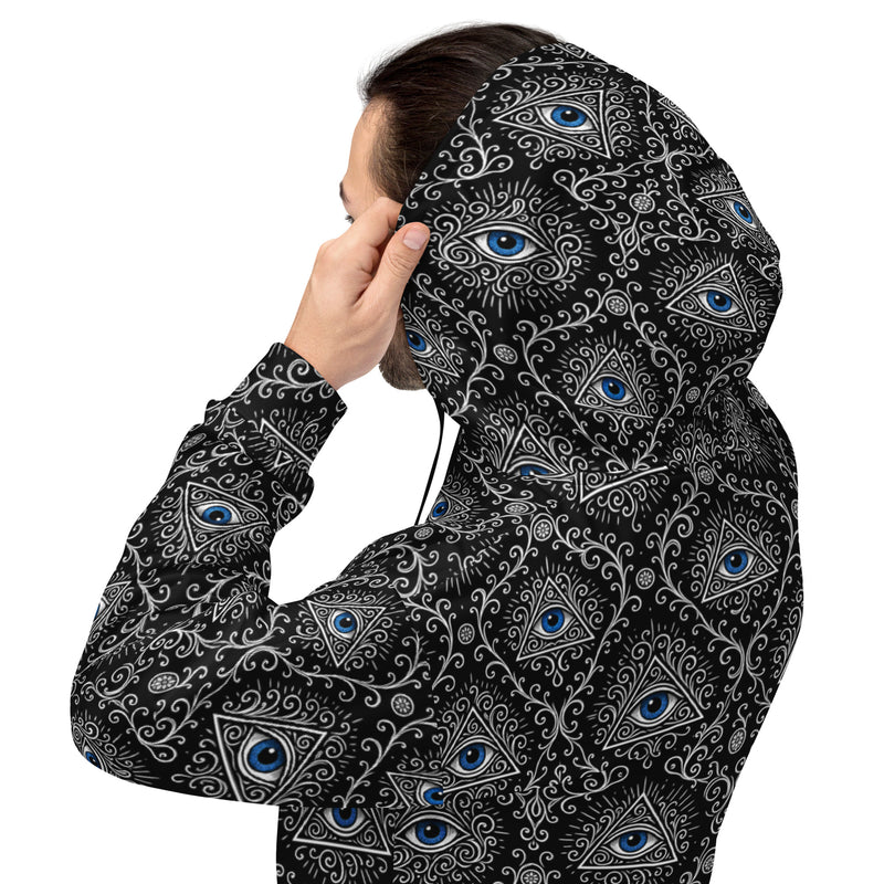 Second Sight Hoodie – Psychic Eye Horror Sweatshirt