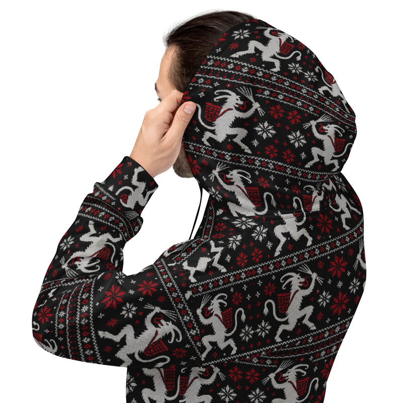 Krampusnacht Hoodie – Krampus Horror Christmas Sweatshirt