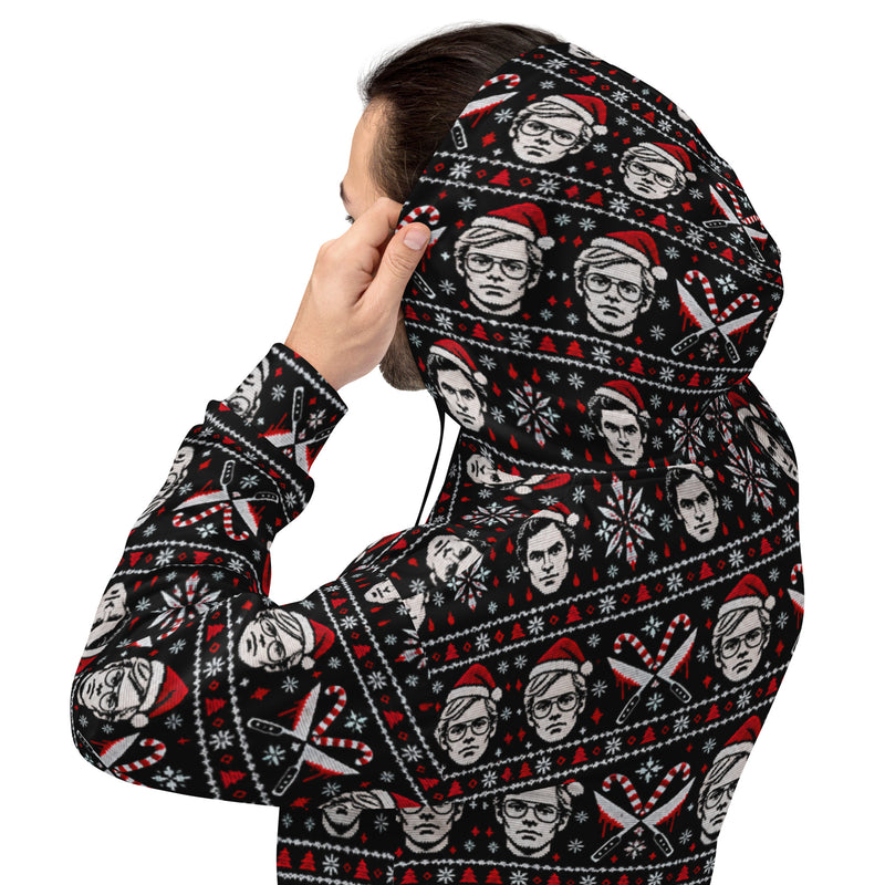 Slay Bells Hoodie – Serial Killer Horror Sweatshirt