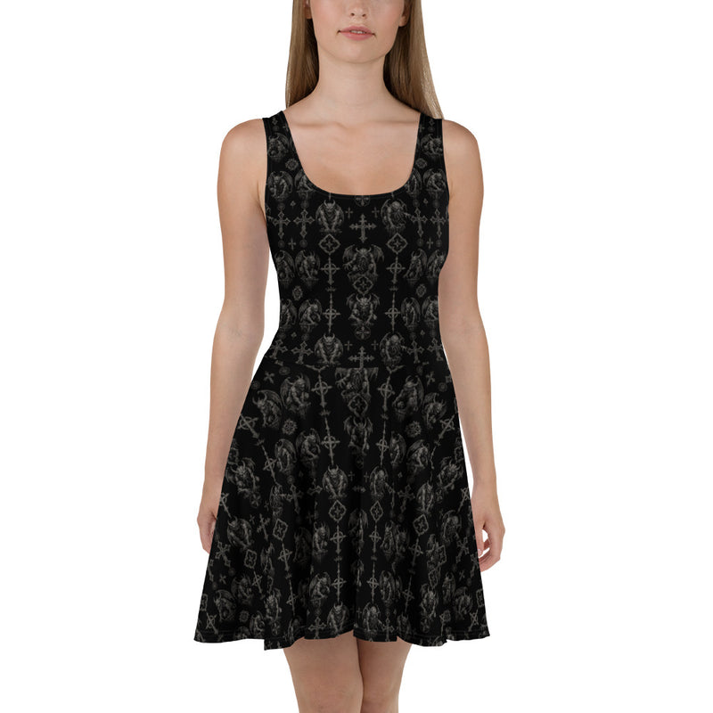 Wardens of Stone Skater Dress – Gargoyle Horror Clothing