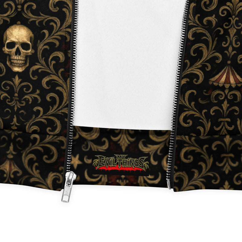 Midway of Death Bomber Jacket – Haunted Carnival Horror Jacket