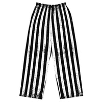 Black Parade lounge pants featuring an all-over vintage carnival horror pattern from The Last Carnivale and Midnight Comfort collections.