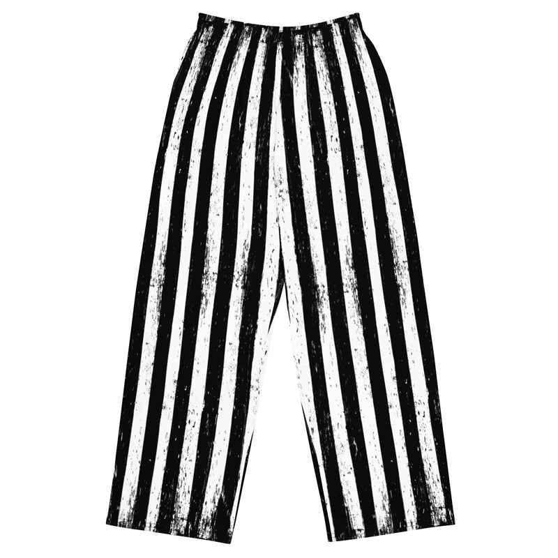 Black Parade lounge pants featuring an all-over vintage carnival horror pattern from The Last Carnivale and Midnight Comfort collections.