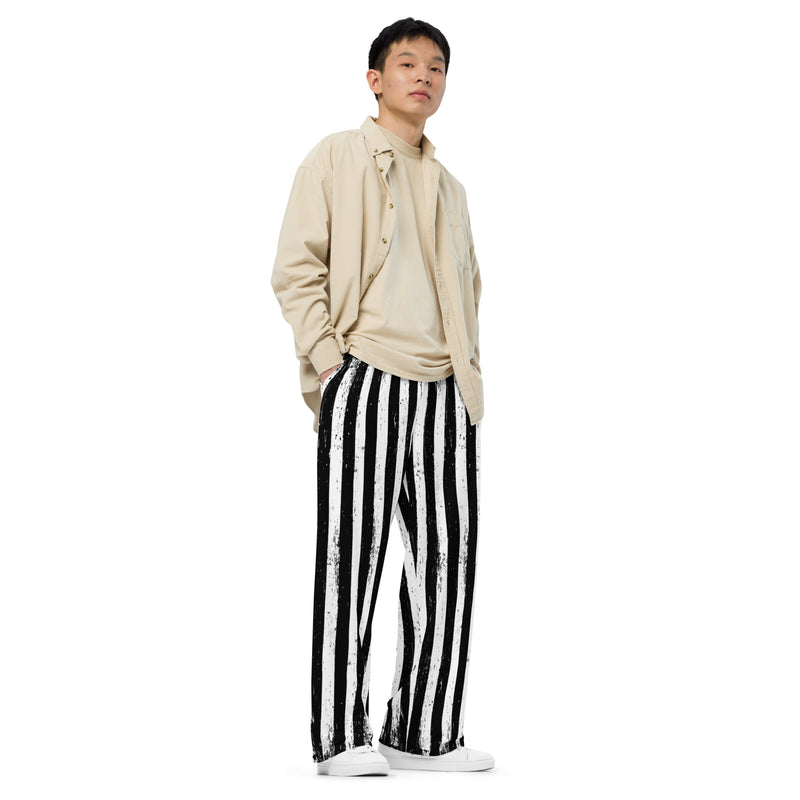 Black Parade Lounge Pants – Vintage Carnival Horror Loungewear